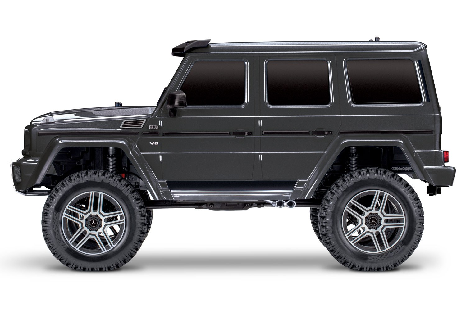 Радиоуправляемый внедорожник TRAXXAS TRX-4 Mercedes G 500 1:10 4WD Синий +  черный кузов Купить с доставкой